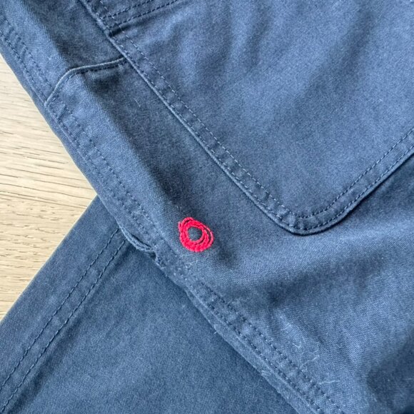 Imperfects Courier Pant in Sailor. - Picture 5 of 5